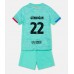 Barcelona Ilkay Gundogan #22 Replika Babykläder Tredje matchkläder barn 2023-24 Korta ärmar (+ Korta byxor)